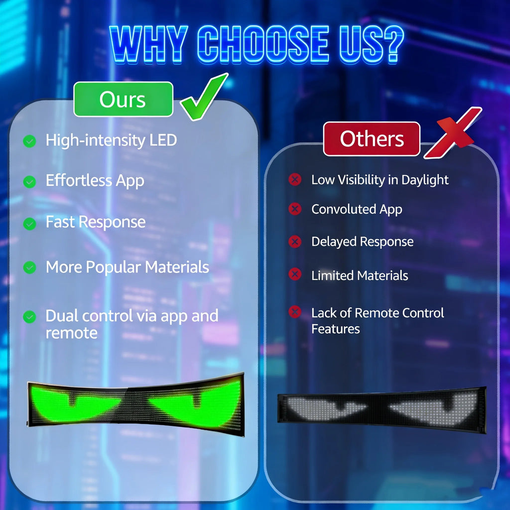 Smart Car LED Display