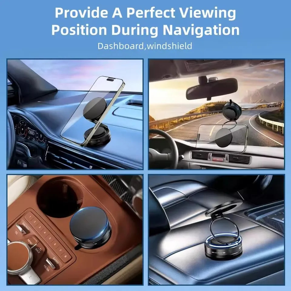 Magnetic Vacuum Phone Holder