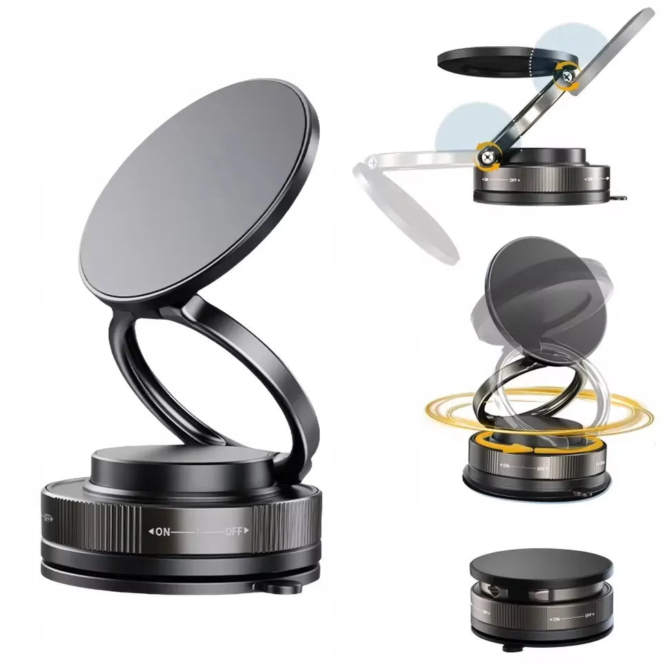 Magnetic Vacuum Phone Holder