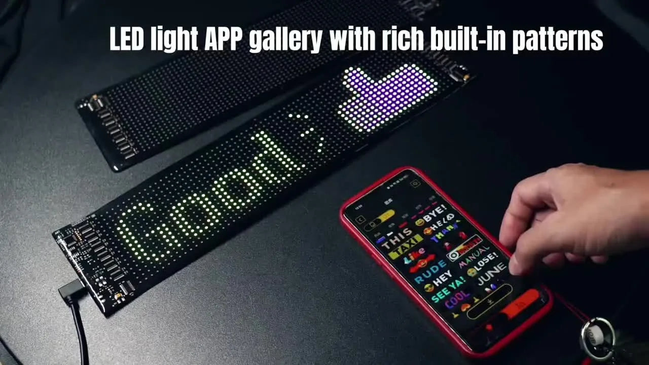Smart Car LED Display