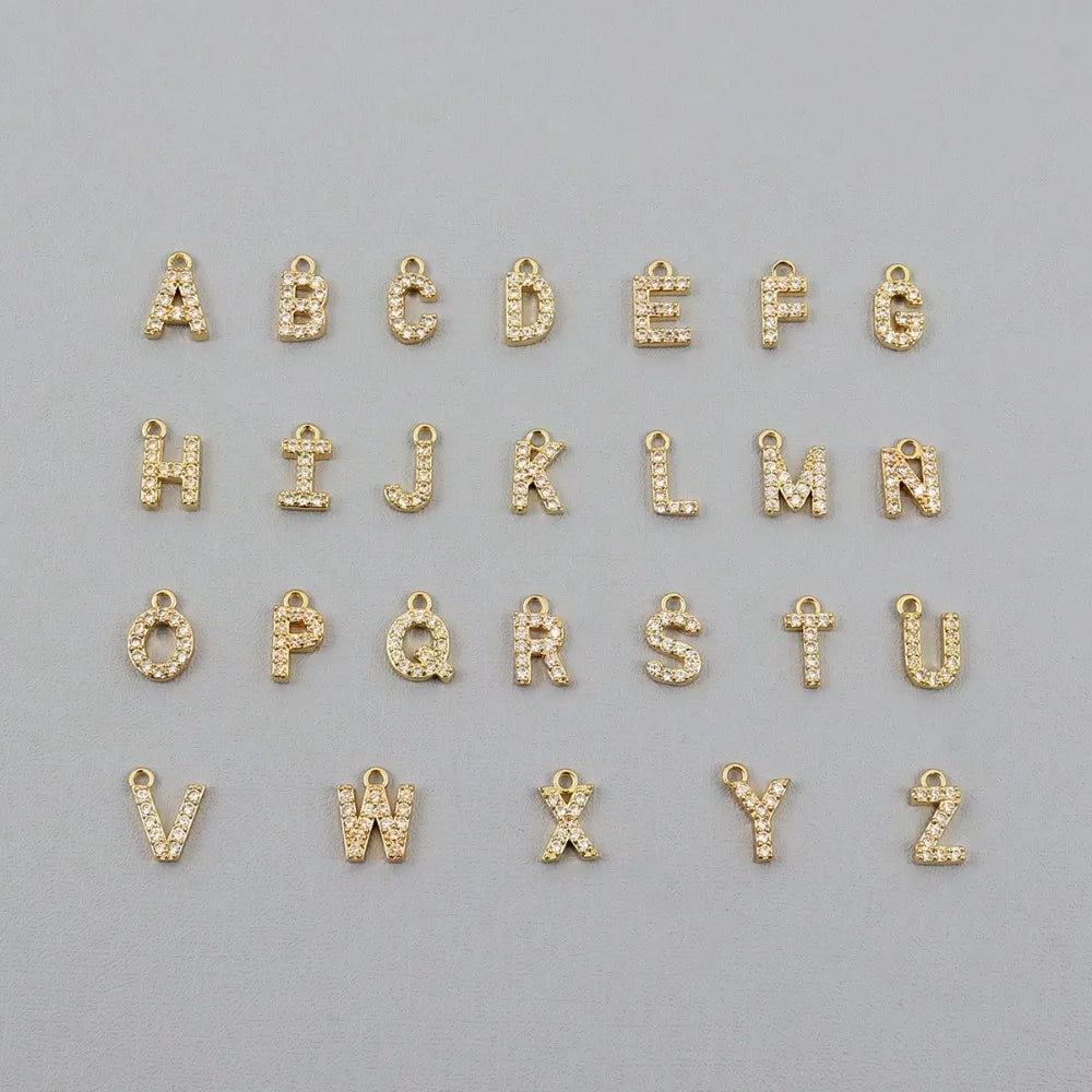 Gold Initial Layered Necklace