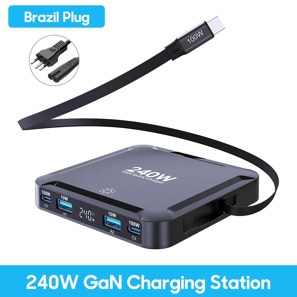 Ueetop 175W GaN 6-Port USB C Charger