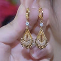 Violet Luxe Tassel Earrings