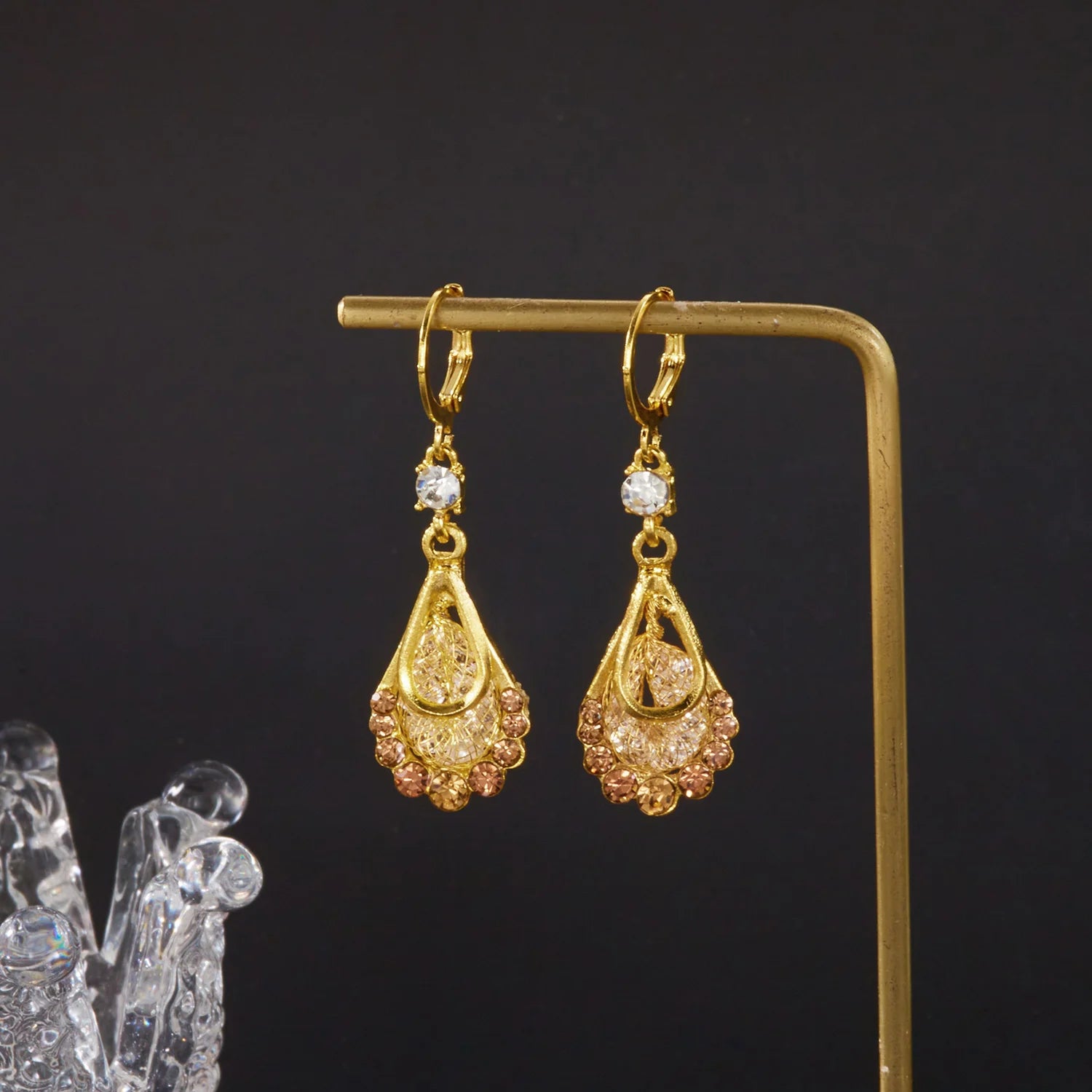 Violet Luxe Tassel Earrings