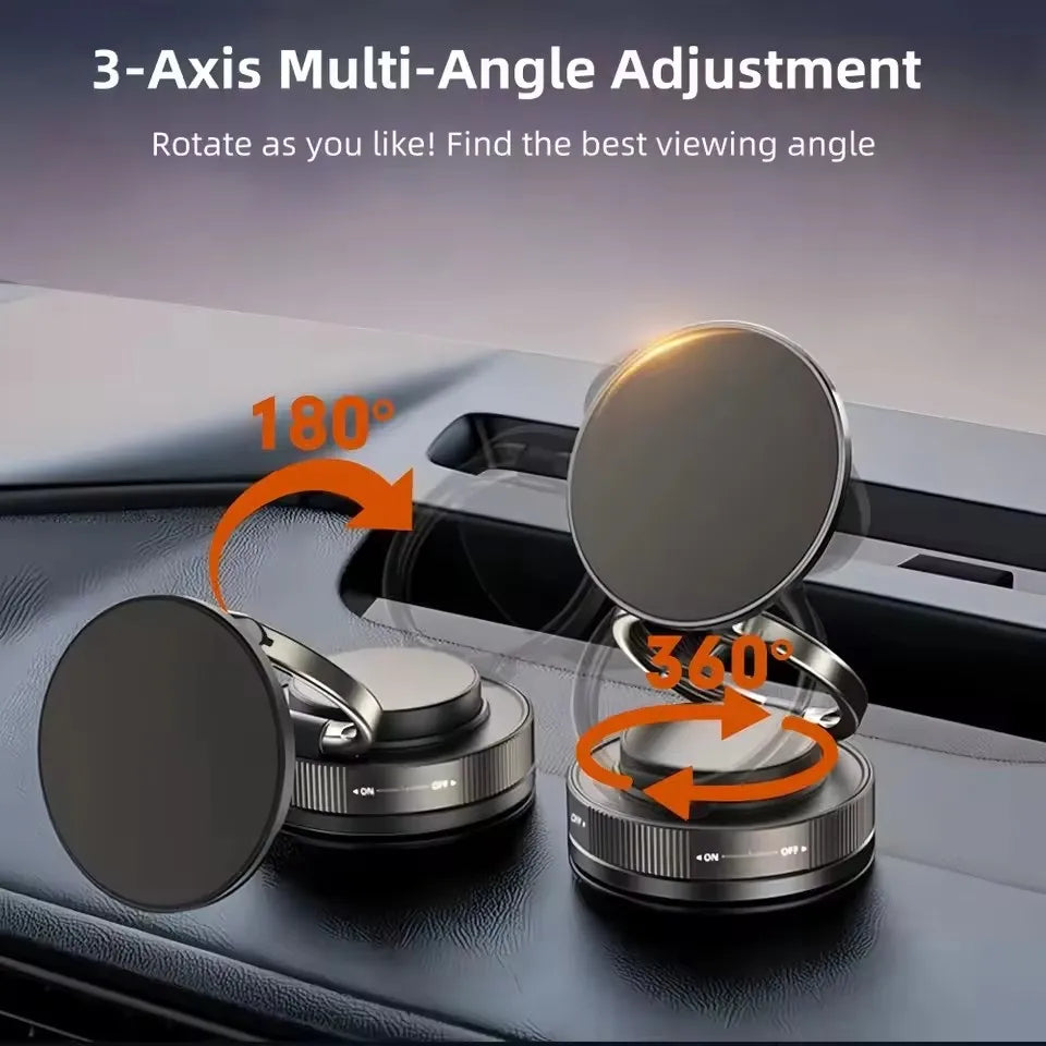 Magnetic Vacuum Phone Holder