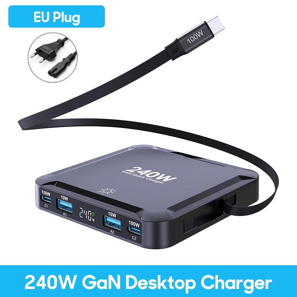 Ueetop 175W GaN 6-Port USB C Charger
